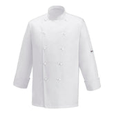 CHEFJACKET WHITE ICE MICROFIBER 100% - Mabrook Hotel Supplies